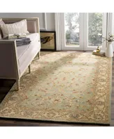 Safavieh Antiquity At311 Teal and Beige 7'6" x 9'6" Area Rug