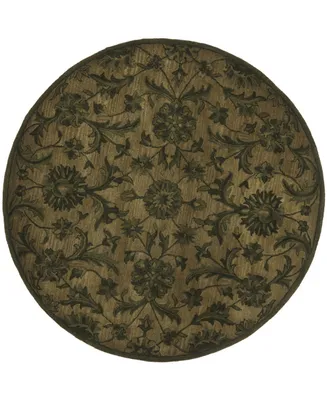 Safavieh Antiquity At824 Olive 6' x 6' Round Area Rug