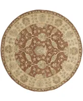 Safavieh Antiquity At315 Brown 8' x 8' Round Area Rug