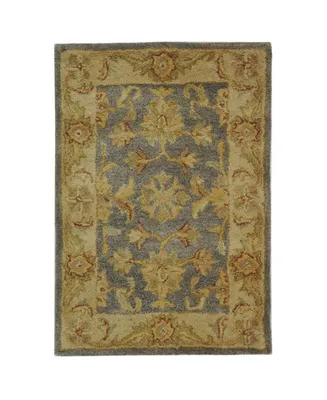 Safavieh Antiquity At312 Blue and Beige 2' x 3' Area Rug