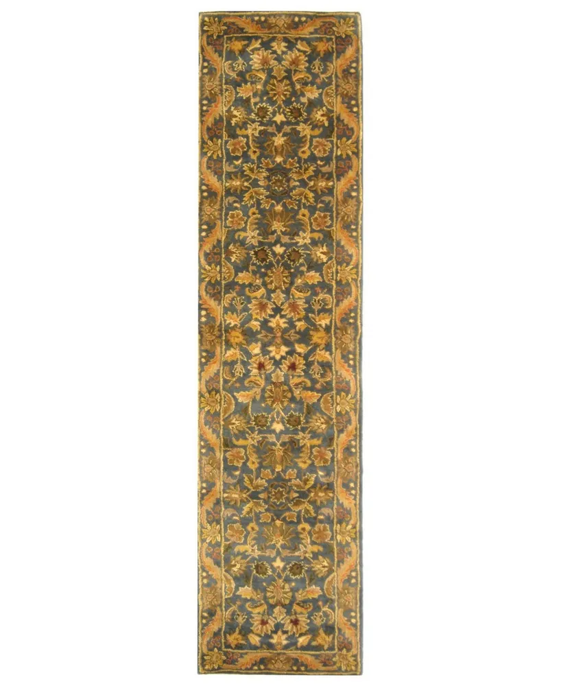 Safavieh Antiquity At52 Gold 2'3" x 12' Runner Area Rug