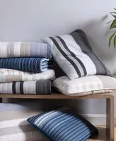 Nautica Ardmoore Grey Cotton Reversible -Piece Quilt Set