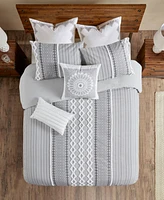 Ink+Ivy Imani 3-Pc. Duvet Cover Set, Full/Queen