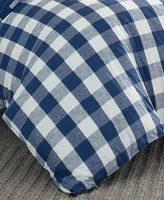 Eddie Bauer Lakehouse Plaid Twin Duvet Cover Set