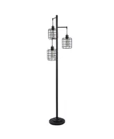 StyleCraft Steel Floor Lamp