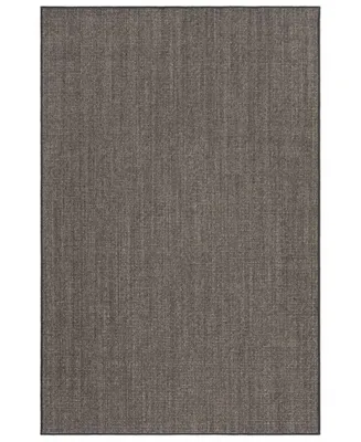 Martha Stewart Collection MSR9501F Charcoal 6' x 9' Area Rug