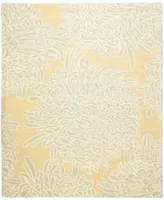 Martha Stewart Collection Chrysanthemum MSR4542D Gold 8' x 10' Area Rug
