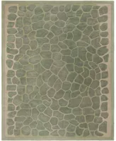 Martha Stewart Collection Arusha MSR3615A Green 9'6" x 13'6" Area Rug