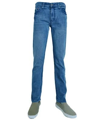 Flypaper Men's Fashion Slim Tapered Jeans Denim