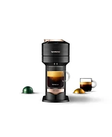 Nespresso Vertuo Next Premium Coffee and Espresso Machine by De'Longhi in Black Rose Gold