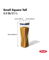 Oxo Pop Small Square Tall Food Storage Container