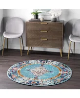 nuLoom Veronica 4' x 4' Round Area Rug