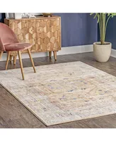 nuLoom Jacquie RZAB07D Gold 5' x 7'5" Area Rug