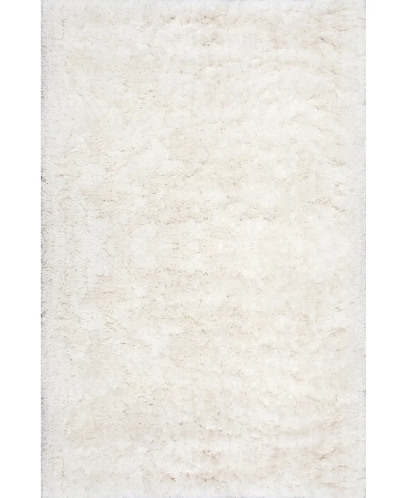 nuLoom Kristan AWVE16B Ivory 7'6" x 9'6" Area Rug