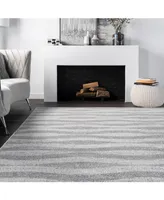 nuLoom Tristan BDSM02A Gray 4' x 6' Area Rug