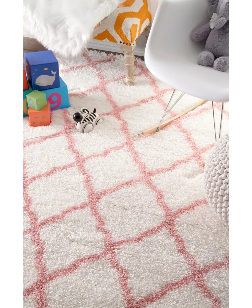 nuLoom Nelda OZAS03B Rose 4' x 6' Area Rug