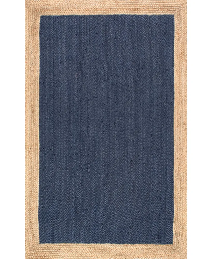 nuLoom Eleonora TAJT09B Blue 4' x 6' Area Rug