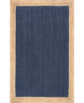 nuLoom Eleonora TAJT09B Blue 4' x 6' Area Rug