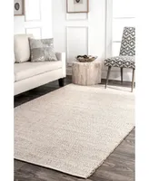 nuLoom Elfriede HMMT01A Neutral 5' x 8' Area Rug