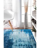 nuLoom Alayna RZBD51A Blue 5' x 8' Area Rug