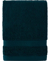 Tommy Hilfiger Modern American Solid Cotton Washcloth, 13" x