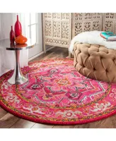 nuLoom Mackenzie KKCB10A Pink 7'10" x 11' Area Rug