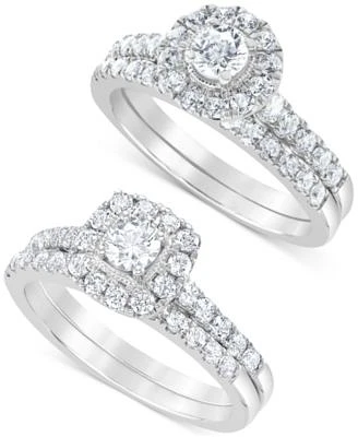 Halo Bridal Set Collection 1 Ct. T.W.