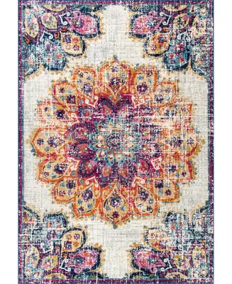 nuLoom Kiyoko RZBD59D Multi 4' x 6' Area Rug