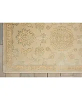 Nourison Home Luminance Lum04 Cream Mint Rug