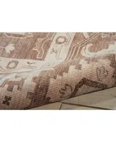 Nourison Home Aldora ALD06 Mocha 7'9" x 9'9" Area Rug