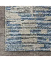 Nourison Home Ellora Ell01 Blue Rug