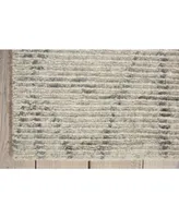 Nourison Home Ellora ELL02 Gray 5'6" x 7'5" Area Rug