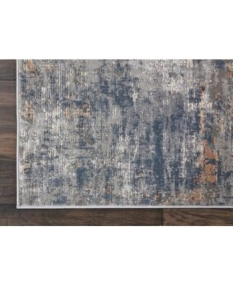 Nourison Home Rustic Textures Rus01 Gray Beige Rug