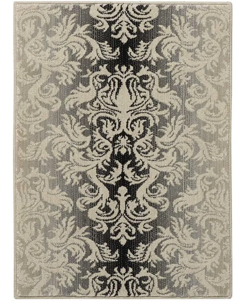 Nourison Home Riviera RI06 Charcoal 5'3" x 7'5" Area Rug