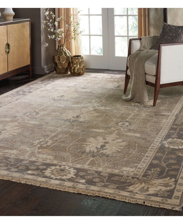 Nourison Home Aldora ALD03 Gray 8'6" x 11'6" Area Rug