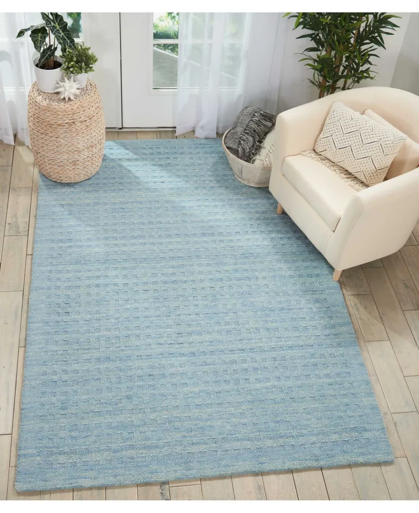 Nourison Home Marana MNN01 Mist 3'9" x 5'9" Area Rug