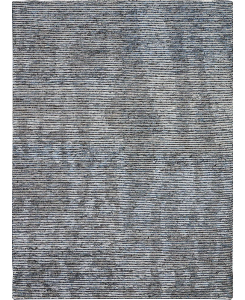 Nourison Home Ellora ELL03 Slate 5'6" x 7'5" Area Rug