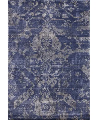 Nourison Home Lucent LCN06 Blue 3'9" x 5'9" Area Rug