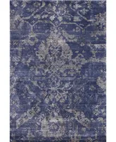 Nourison Home Lucent LCN06 Blue 3'9" x 5'9" Area Rug