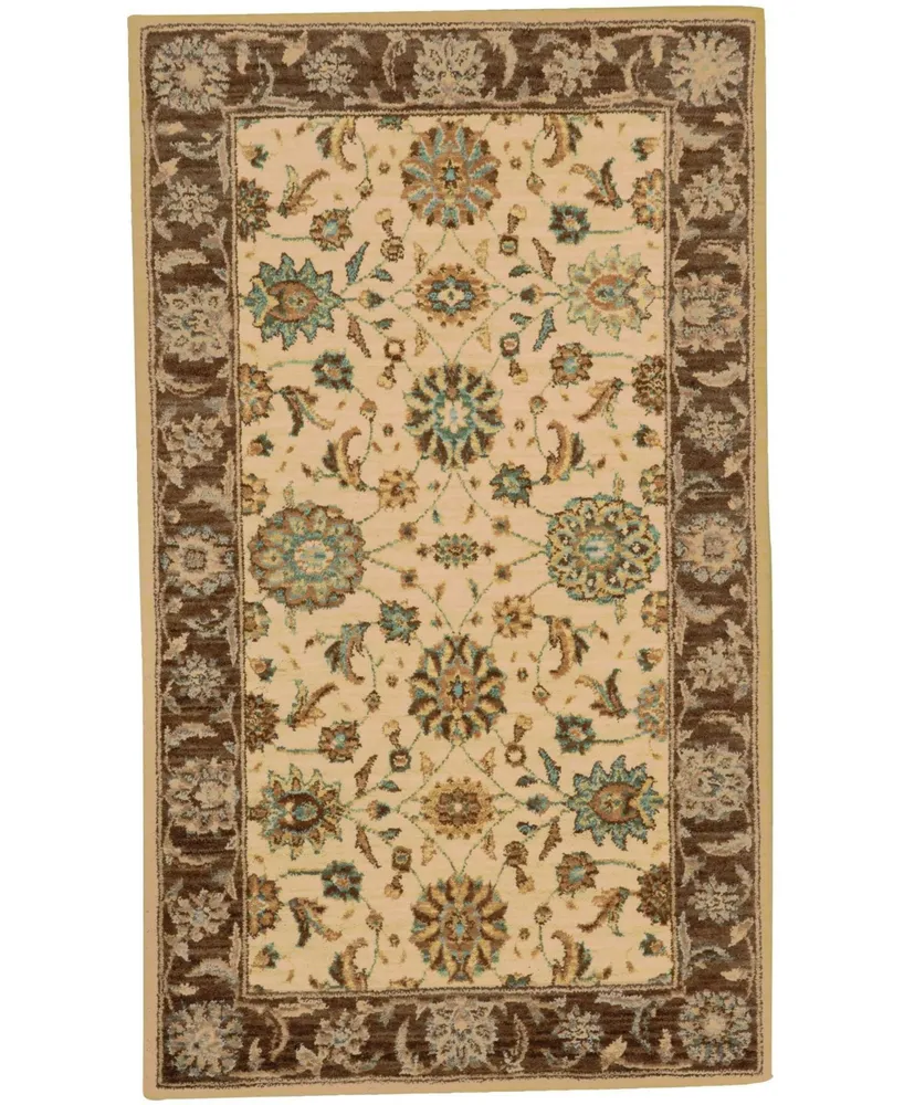 Nourison Home Living Treasures LI05 Beige 2'6" x 4'3" Area Rug