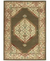 Nourison Home Traditional Antique Trq03 Brown Rug