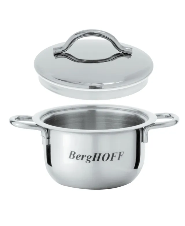 BergHOFF Ouro 18/10 Stainless Steel 3 Piece Starter Cookware Set - Macy's