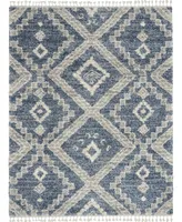 Nourison Home Oslo Shag OSL02 Denim 7'10" x 10'6" Area Rug