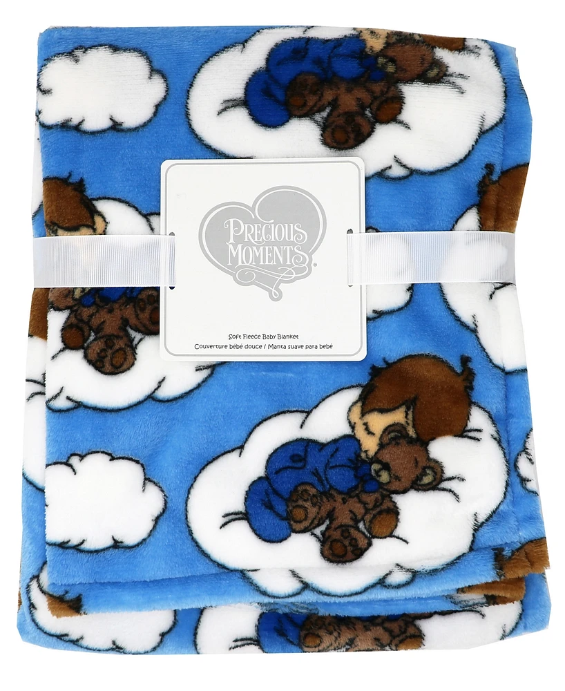 Precious Moments Coral Fleece Baby Boys and Girls Blanket