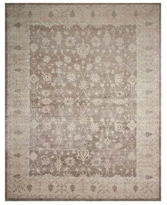 Nourison Home Aldora ALD09 Sand 5'6" x 8' Area Rug