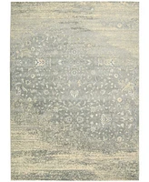 Nourison Home Luminance LUM10 Silver 3'5" x 5'5" Area Rug