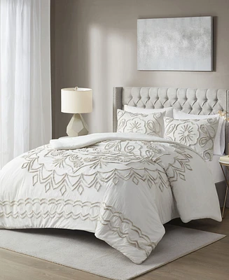 Madison Park Violette 3-Pc. Comforter Set, King/California King