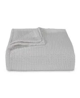 Vera Wang Waffleweave Blanket