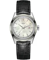 Rado Women's Swiss HyperChrome Classic Stainless Steel Bracelet Watch 35mm Gift Set