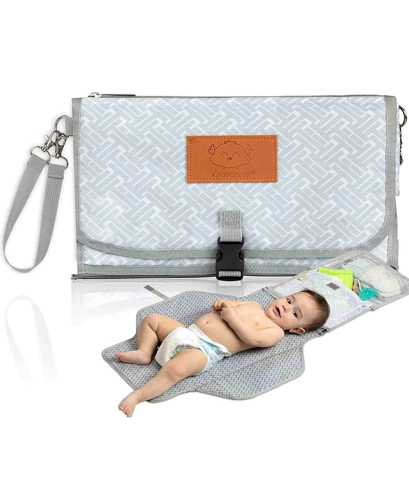 Ezee Diaper Changing Pad, Portable Mat, Waterproof Foldable Pad